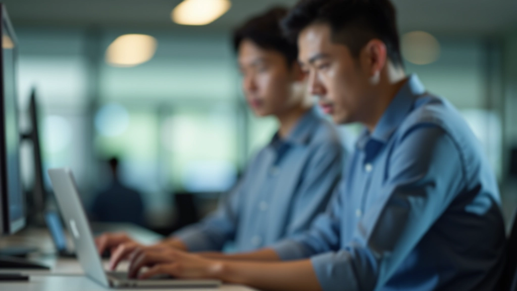 Person looking frustrated at multiple notifications on screen, overwhelmed by digital interruptions